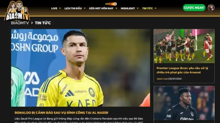 Trải nghiệm người dùng trên Biaomtv